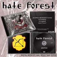 Hate Forest - Justice in the group OUR PICKS / Friday Releases / Friday the 28th of June 2024 at Bengans Skivbutik AB (5537200)