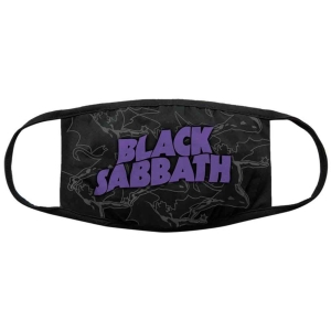 Black Sabbath - Distressed Bl Face Mask in the group MERCHANDISE at Bengans Skivbutik AB (5537230)