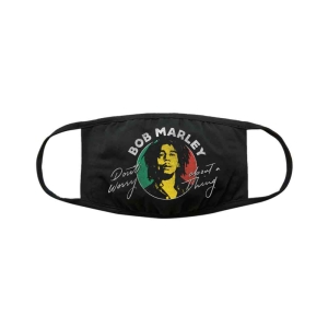 Bob Marley - Don't Worry Bl Face Mask in the group MERCHANDISE at Bengans Skivbutik AB (5537231)