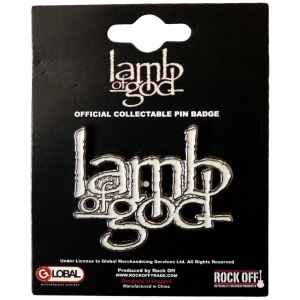 Lamb Of God - Logo Pin Badge in the group OUR PICKS / New Merch / June at Bengans Skivbutik AB (5537342)