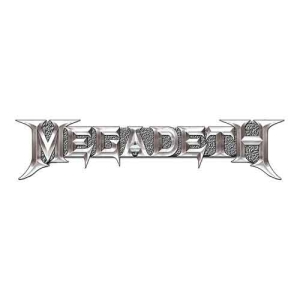 Megadeth - Chrome Logo Pin Badge in the group MERCHANDISE at Bengans Skivbutik AB (5537348)