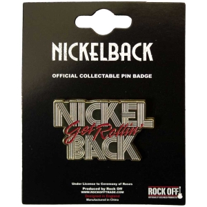 Nickelback - Get Rollin Pin Badge in the group OUR PICKS / New Merch / June at Bengans Skivbutik AB (5537367)