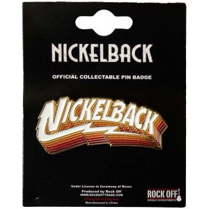 Nickelback - Gradient Shadows Logo Pin Badge in the group OUR PICKS / New Merch / June at Bengans Skivbutik AB (5537368)