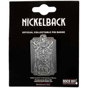 Nickelback - Bat Shit Pin Badge in the group OUR PICKS / New Merch / June at Bengans Skivbutik AB (5537369)