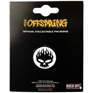 Offspring - Skull Pin Badge in the group OUR PICKS / New Merch / June at Bengans Skivbutik AB (5537372)