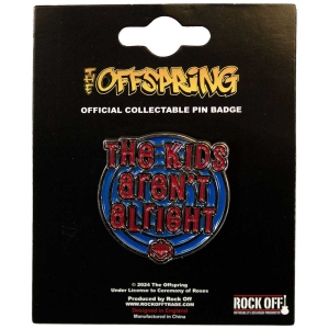 Offspring - The Kids Arent Alright Pin Badge in the group OUR PICKS / New Merch / June at Bengans Skivbutik AB (5537374)