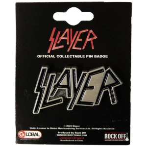 Slayer - Logo Pin Badge in the group OUR PICKS / New Merch / June at Bengans Skivbutik AB (5537400)