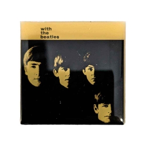The Beatles - With The Beatles Album Pin Badge in the group MERCHANDISE at Bengans Skivbutik AB (5537409)