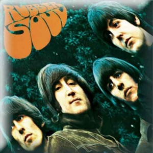 The Beatles - Rubber Soul Album Pin Badge in the group MERCHANDISE at Bengans Skivbutik AB (5537410)
