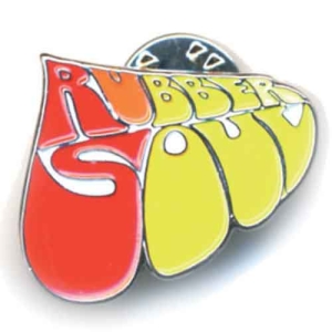 The Beatles - Rubber Soul Pin Badge in the group MERCHANDISE at Bengans Skivbutik AB (5537430)