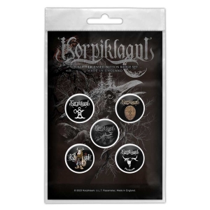 Korpiklaani - Raven Button Badge Pack in the group MERCHANDISE at Bengans Skivbutik AB (5537468)
