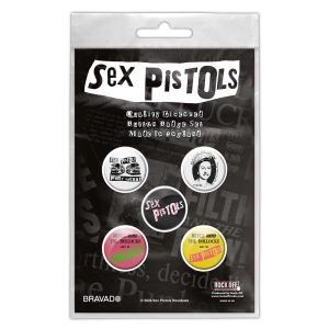 Sex Pistols - Never Mind The B**** Button Badge Pack in the group MERCHANDISE at Bengans Skivbutik AB (5537479)
