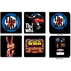 The Who - 4 Piece Set In Presentation Box Coaster in the group MERCH at Bengans Skivbutik AB (5537509)