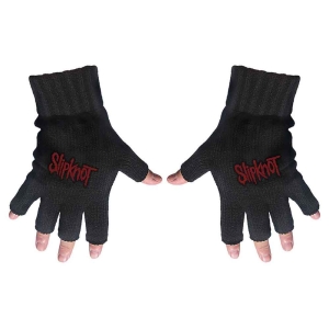 Slipknot - Logo Fingerless Gloves in the group MERCHANDISE at Bengans Skivbutik AB (5537590)