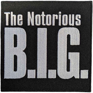 Biggie Smalls - The Notorious Woven Patch in the group MERCHANDISE at Bengans Skivbutik AB (5537741)