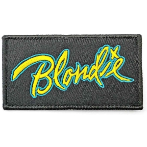 Blondie - Ettb Logo Woven Patch in the group MERCHANDISE at Bengans Skivbutik AB (5537766)