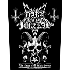 Dark Funeral - Order Of The Black Hordes Back Patch in the group MERCHANDISE at Bengans Skivbutik AB (5537806)