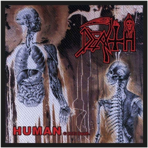 Death - Human Standard Patch in the group MERCHANDISE at Bengans Skivbutik AB (5537827)