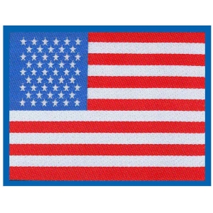 Flag - Stars & Stripes Standard Patch in the group MERCHANDISE at Bengans Skivbutik AB (5537871)