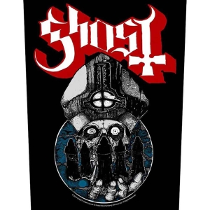 Ghost - Papa Warriors Back Patch in the group MERCHANDISE at Bengans Skivbutik AB (5537899)