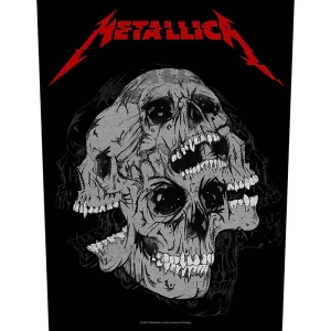 Metallica  - Skulls Back Patch in the group MERCHANDISE / Merch / Hårdrock at Bengans Skivbutik AB (5538137)