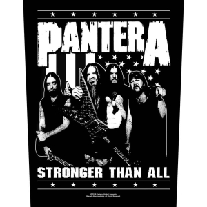 Pantera - Stronger Than All Band Photo Back Patch in the group MERCHANDISE at Bengans Skivbutik AB (5538261)