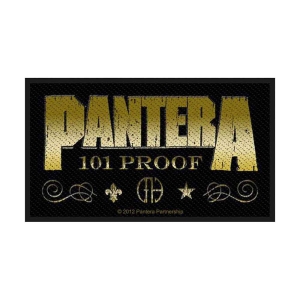 Pantera - Whiskey Label Retail Packaged Patch in the group MERCHANDISE at Bengans Skivbutik AB (5538265)