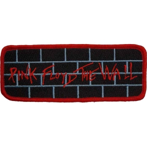 Pink Floyd The Wall - The Wall Red Woven Patch in the group MERCHANDISE at Bengans Skivbutik AB (5538288)
