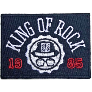 Run Dmc - King Of Rock Woven Patch in the group MERCHANDISE at Bengans Skivbutik AB (5538385)