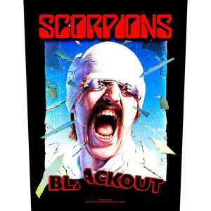 Scorpions - Blackout Back Patch in the group MERCHANDISE at Bengans Skivbutik AB (5538397)
