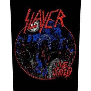 Slayer - Live Undead Back Patch in the group MERCHANDISE at Bengans Skivbutik AB (5538420)