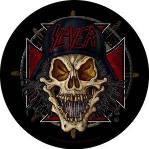 Slayer - Wehrmacht Circular Back Patch in the group MERCHANDISE at Bengans Skivbutik AB (5538423)