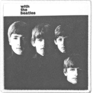 The Beatles - With The Beatles Woven Patch in the group MERCHANDISE at Bengans Skivbutik AB (5538463)