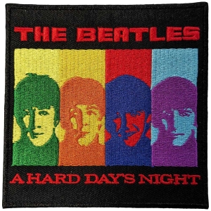 The Beatles - A Hard Day's Night Faces Woven Patch in the group MERCHANDISE at Bengans Skivbutik AB (5538472)
