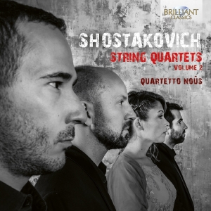 Quartetto Nous - Shostakovich: String Quartets, Vol. in the group OUR PICKS / Friday Releases / Friday the 7th June 2024 at Bengans Skivbutik AB (5539851)