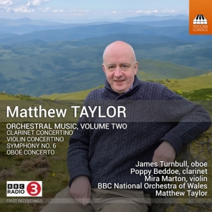 Matthew Taylor - Orchestral Music, Vol. 2 in the group OUR PICKS / Friday Releases / Friday the 7th June 2024 at Bengans Skivbutik AB (5539979)