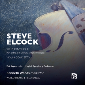 Zoe Beyers English Symphony Orches - Elcock: Violin Concerto Symphony N in the group OUR PICKS / Friday Releases / Friday the 7th June 2024 at Bengans Skivbutik AB (5539991)