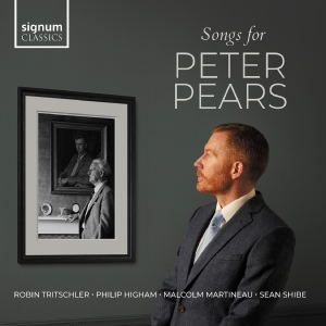 Robin Tritschler Philip Higham Ma - Songs For Peter Pears in the group OUR PICKS / Friday Releases / Friday the 14th of June 2024 at Bengans Skivbutik AB (5539992)