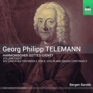 Bergen Barokk - Telemann: Harmonischer Gottes-Diens in the group OUR PICKS / Friday Releases / Friday the 7th June 2024 at Bengans Skivbutik AB (5540020)
