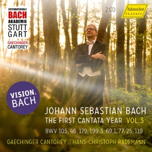 Gachinger Kantorei Hans-Christoph - Vision Bach, Vol. 3 - The First Can in the group OUR PICKS / Friday Releases / Friday the 7th June 2024 at Bengans Skivbutik AB (5540023)