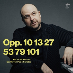 Moritz Winkelmann - Beethoven: Piano Sonatas, Opp. 10, in the group OUR PICKS / Friday Releases / Friday the 7th June 2024 at Bengans Skivbutik AB (5540026)