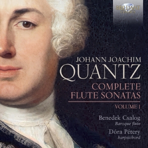 Benedek Csalog Dora Petery - Quantz: Complete Flute Sonatas, Vol in the group OUR PICKS / Friday Releases / Friday the 7th June 2024 at Bengans Skivbutik AB (5540043)
