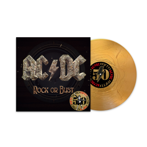 Ac/Dc - Rock Or Bust (Ltd Gold Metallic) in the group OUR PICKS / Friday Releases / Friday the 21th June 2024 at Bengans Skivbutik AB (5540500)