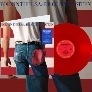 Springsteen Bruce - Born in the U.S.A. (40th Anniversary Edition) Red Vinyl in the group OUR PICKS / Friday Releases / Friday the 14th of June 2024 at Bengans Skivbutik AB (5540583)