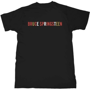 Bruce Springsteen - Logo Uni Bl T-Shirt in the group MERCHANDISE / T-shirt / Pop-Rock at Bengans Skivbutik AB (5540639r)