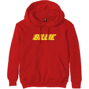 Billie Eilish - Racer Logo Fp Uni Red Hood:  S in the group MERCHANDISE / Hoodies / Pop-Rock at Bengans Skivbutik AB (5541007r)
