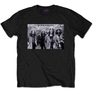 Black Sabbath - Group Shot Uni Bl    S in the group MERCHANDISE / T-shirt / Hårdrock at Bengans Skivbutik AB (5541506r)
