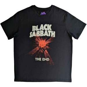 Black Sabbath - The End Skull Shine Uni Bl    S in the group MERCHANDISE / T-shirt / Hårdrock at Bengans Skivbutik AB (5541509r)