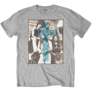 Black Sabbath - Blue Cross Uni Grey    S in the group MERCHANDISE / T-shirt / Hårdrock at Bengans Skivbutik AB (5541517r)