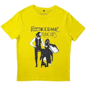 Fleetwood Mac - Rumours Uni Yell    S in the group MERCHANDISE / T-shirt / Pop-Rock at Bengans Skivbutik AB (5541621r)